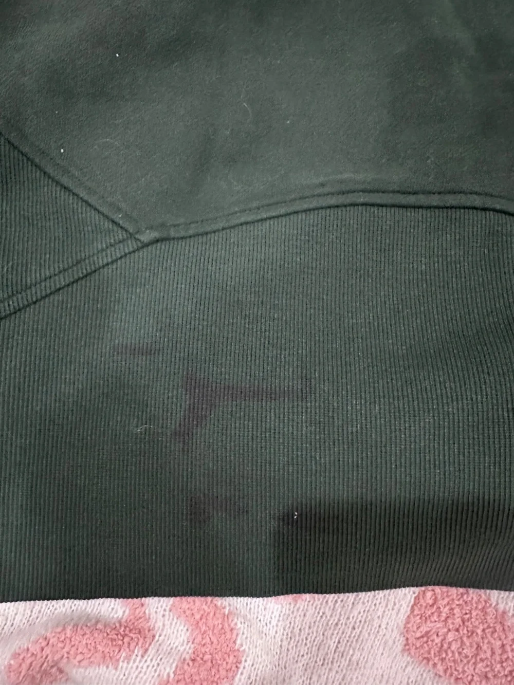 Lululemon Scuba Oversized Half Zip Hoodie XS/S Dark Green